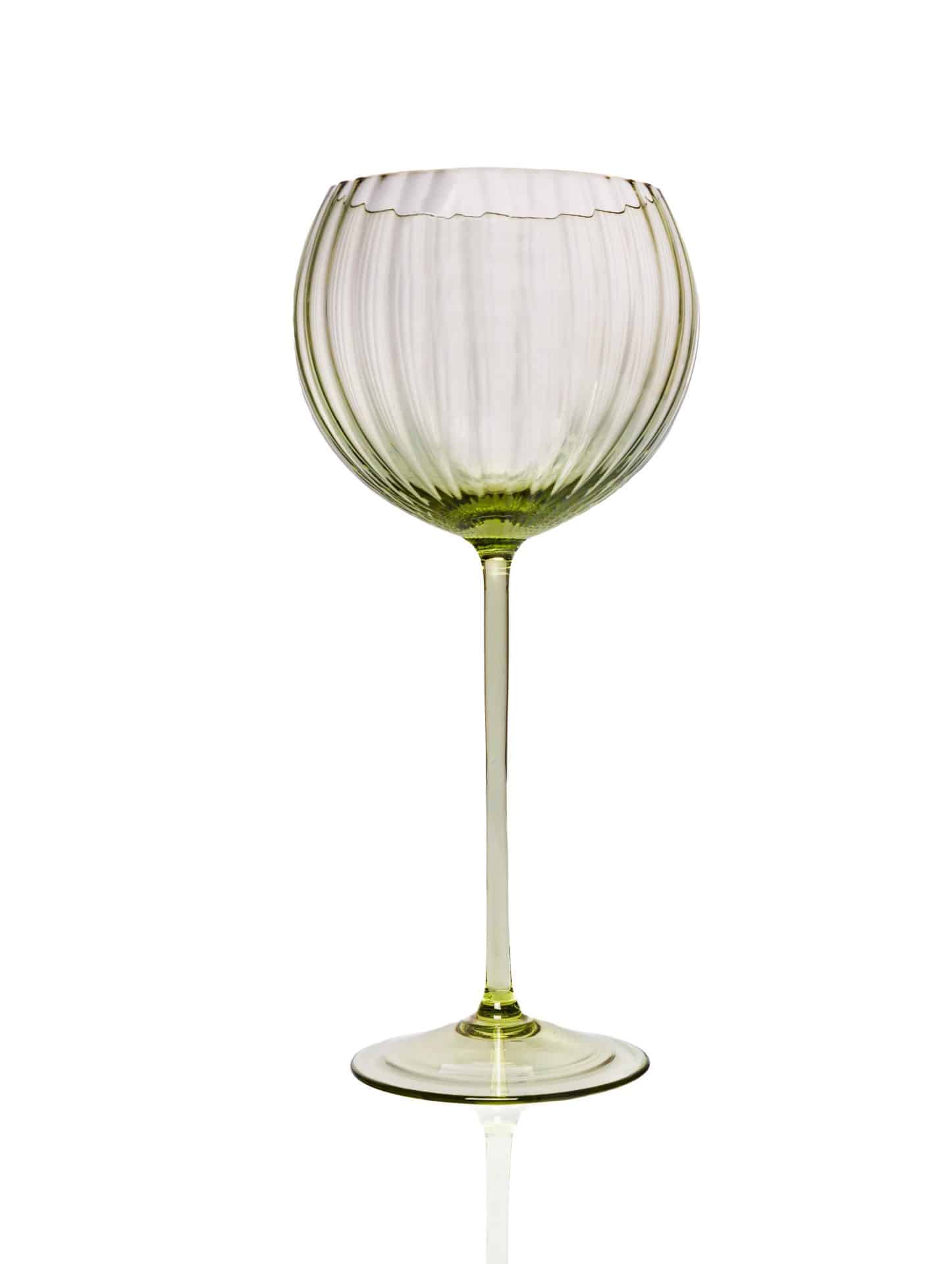 forestgreen, champagne glass, lyon clear wine glass lyon, anna von lipa, mouthblown glass, glass, from the Czech Republic, handmade, boron cover, remix by sofie, design,