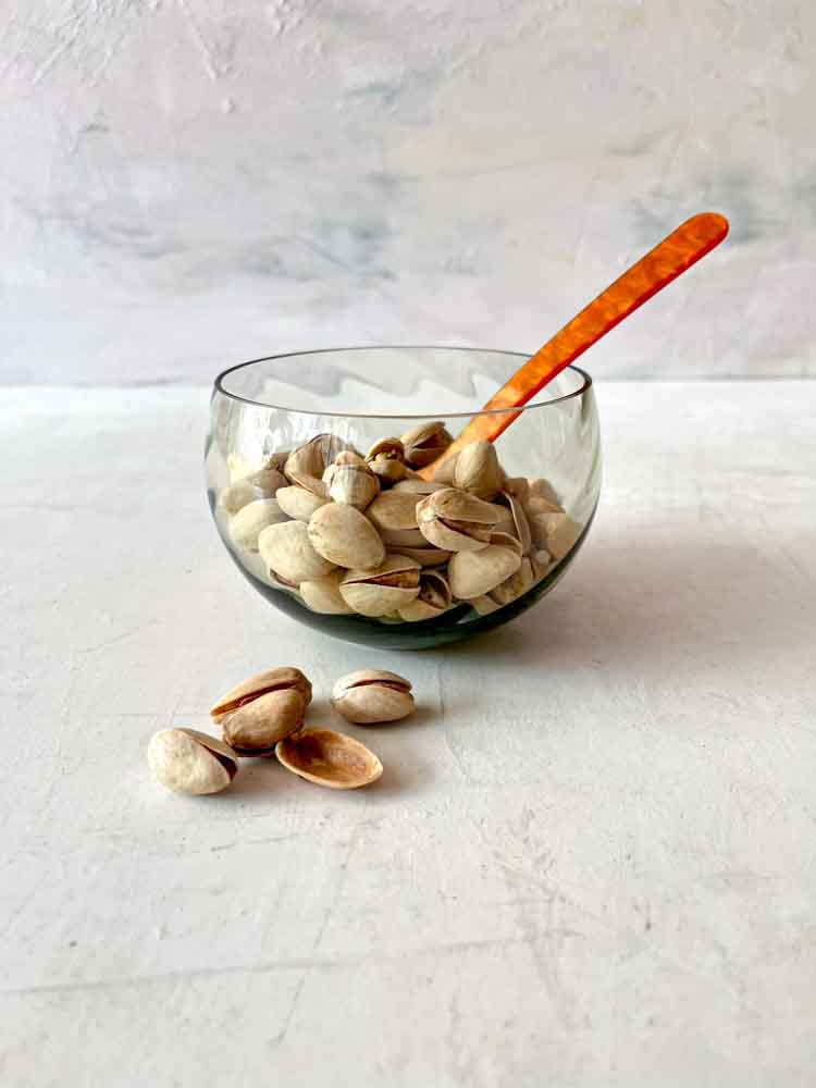 Anna von Lipa tapas bowl in swirl olive,
