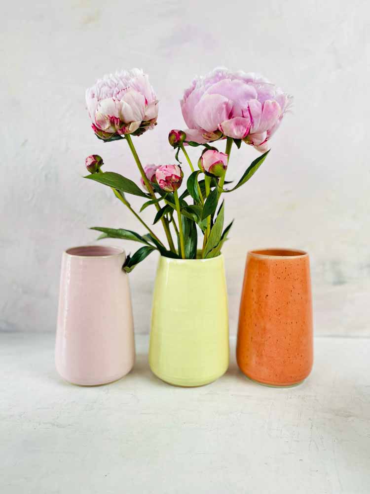 ceramic vase bornholms ceramic factory,