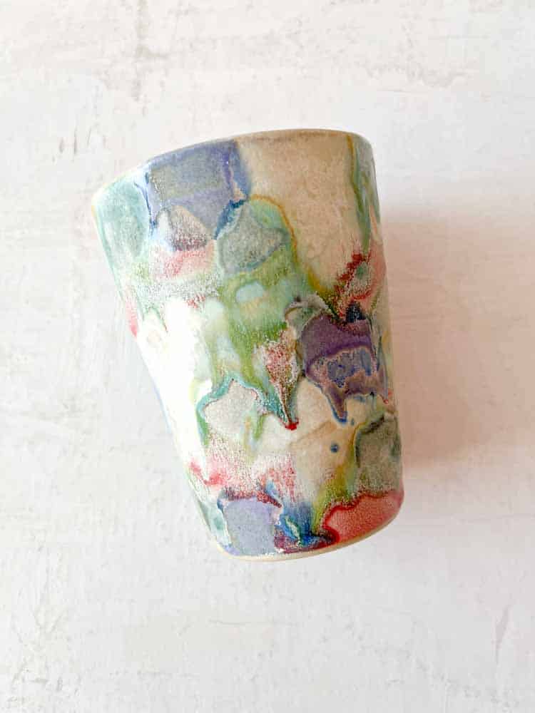 ceramic cup without handle