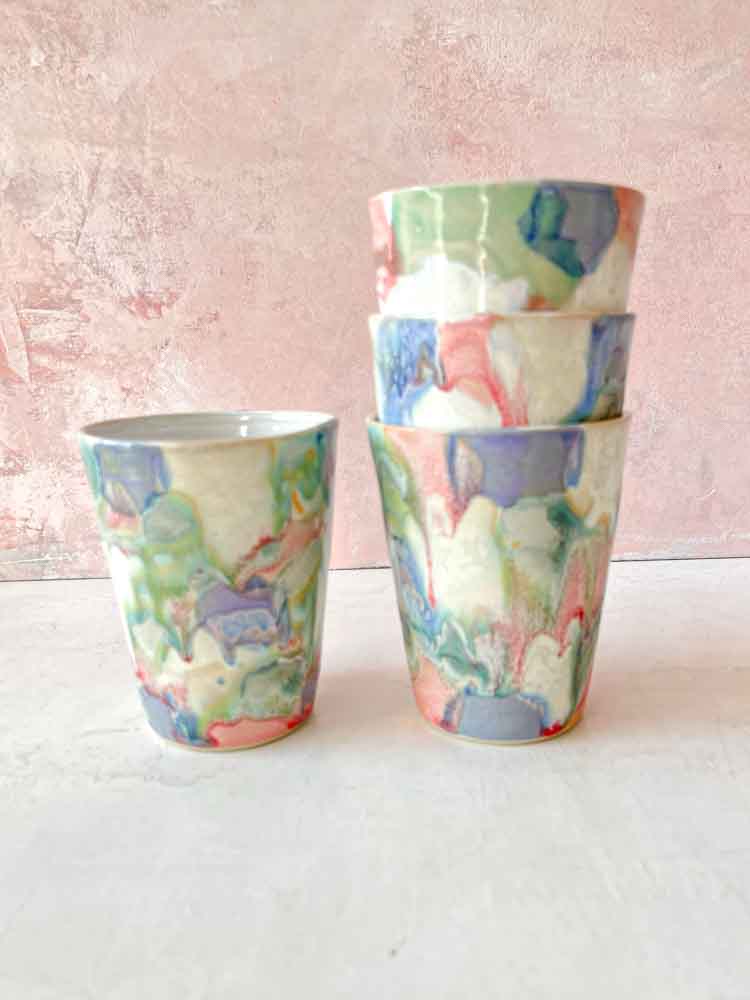 ceramic cup without handle