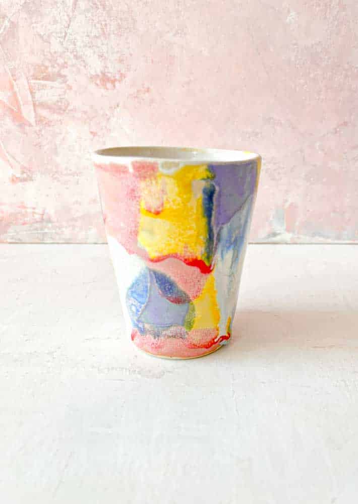 ceramic cup without handle
