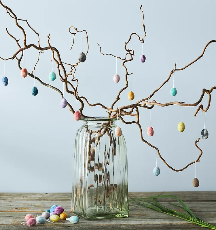 remix by Sofia, Aveva, felt, felt ornaments, Easter eggs, Easter, Easter,