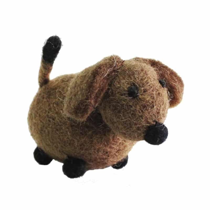 Felt dog, Christmas tree ornaments, ornaments for the Christmas tree, panda, panda bear, dog, dachshund Christmas ornaments for the tree.