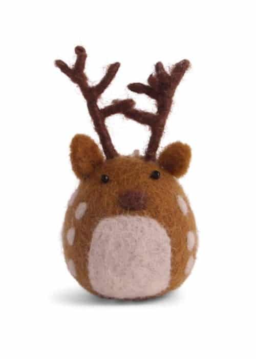 Deer, Reindeer, Felt Christmas Gifts, Christmas Tree Decorations, Christmas Tree Decorations, Felt Flies, Felt Mushrooms, Felt Mushrooms, Sustainable Christmas, One Gry & Sif, One Gry & Sif, Felt Christmas Decorations, Felt Christmas Decorations, Felt Felt, Felt from Nepal