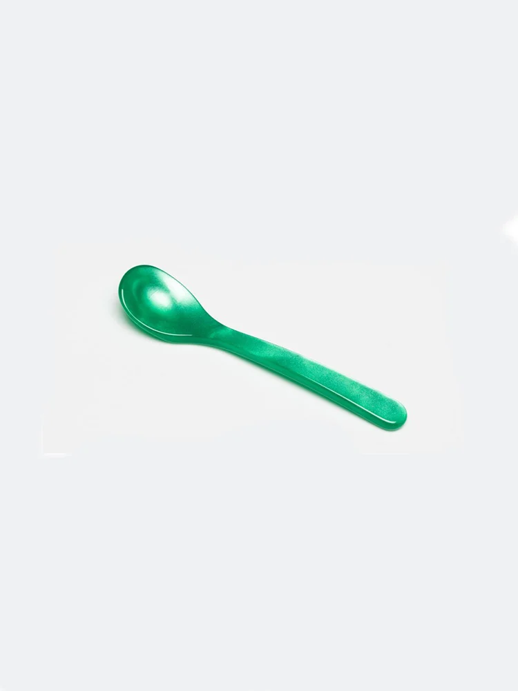 remix by sofie, cutlery, plastic cutlery, acrylic glass, spoon, salt spoon, colored spoons, table setting,