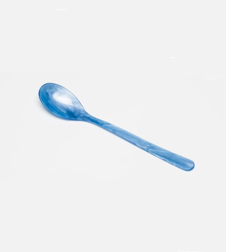 remix by sofie, cutlery, spoon, table spoon, blue, blue spoon,