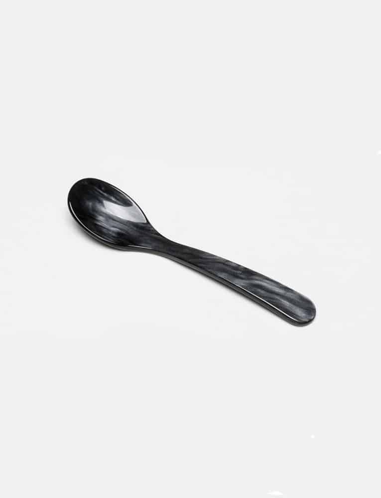 remix by Sofia, spoon, egg spoon, cutlery, acrylic glass, table setting, Easter table, brunch, colored cutlery, colored cutlery, retro cutlery,