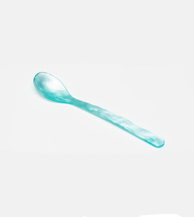 remix by sofie, spoon, cutlery, teaspoon, turquoise, turquoise spoon, home sohne