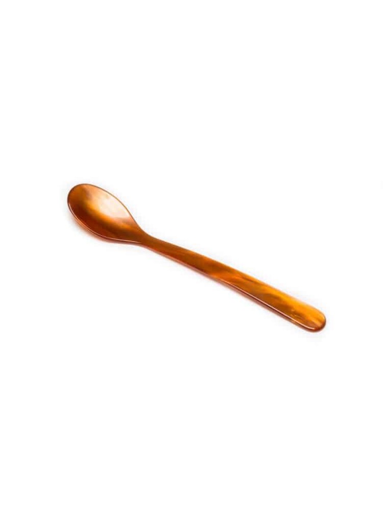 teaspoon, teaspoon of cognac, golden dem, home söhne, g.f home seahne, G. F home schöne, spoon, longdring spoon spoon, colorful, plastic, egg spoon, breakfast table, table setting,