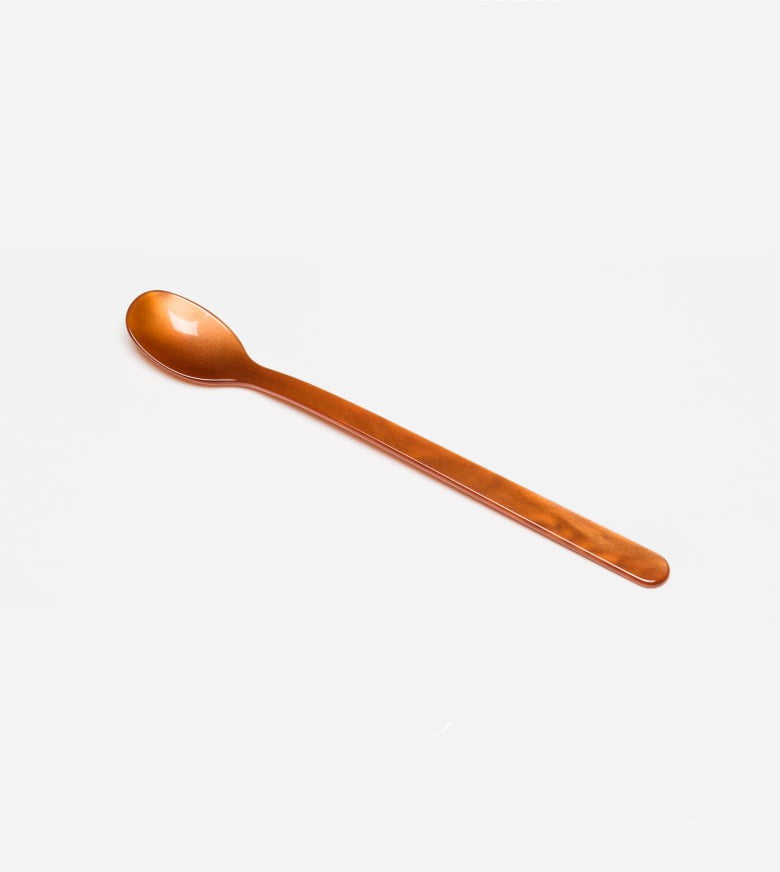 remix by sofie, spoon, long drink spoon, long drink, home söhne, cutlery, acrylic glass, latte spoon, cafe latte, cognac, cognac,