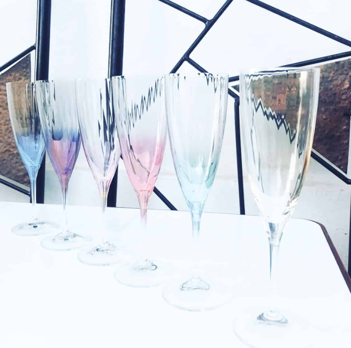 kate champagne flutes, champagne flutes, champagne glasses, remix by Sofia