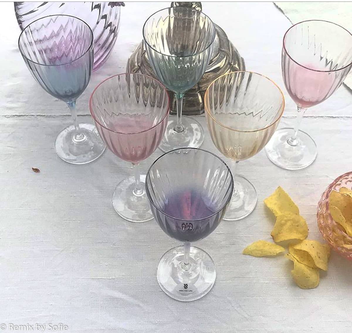 kate white wine glass, wine glass, crystal glass, kate white wine