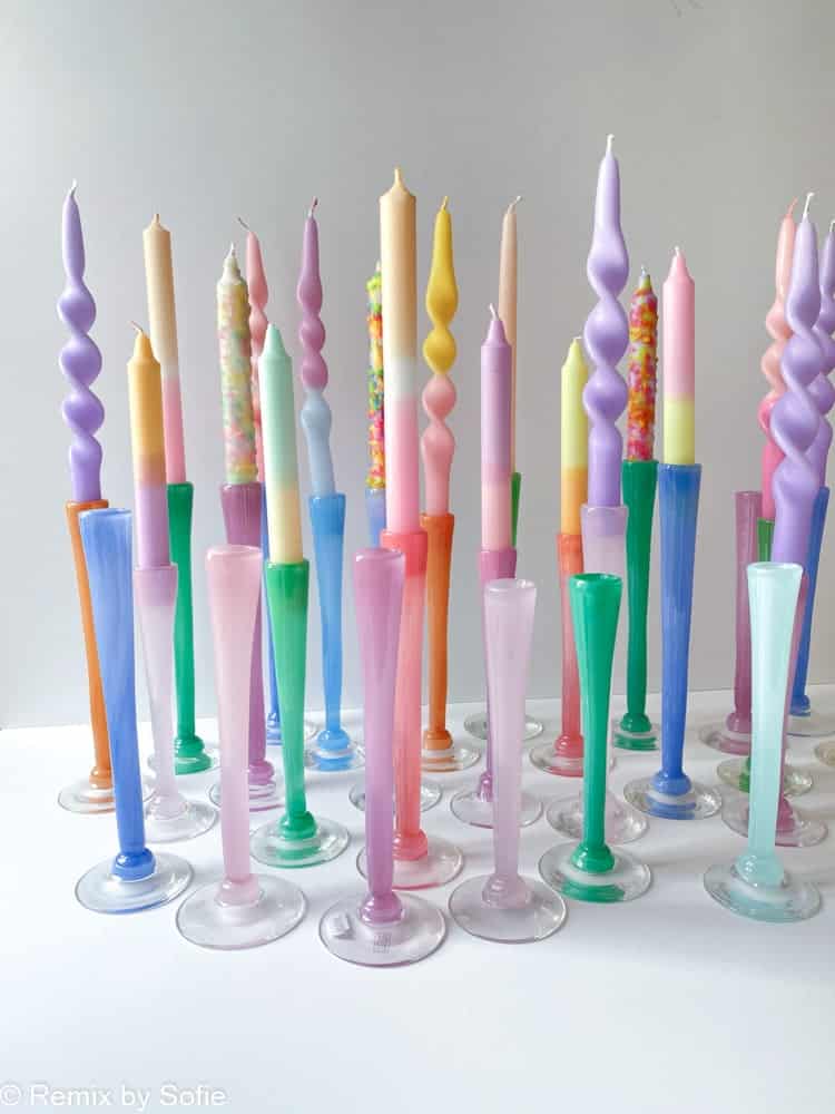 candlestick, candlesticks, mouthblown candlestick,mouthblown candlesticks,opal glass,opal candlesticks, opal glass candlesticks,opal glass, anne flohr, remix by sofie, table setting
