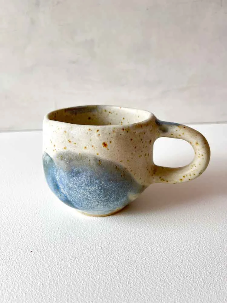 ceramic cup, ceramic cups, ceramic mug, cup with handle, cup without handle, espresso cup, cortado cup, cup, cups, remix by sofie,Hygge cup wide grooves light yellow, cup in light yellow, ceramic cup, ceramic cups, yellow cup, remix by sofie, mia lindbirk