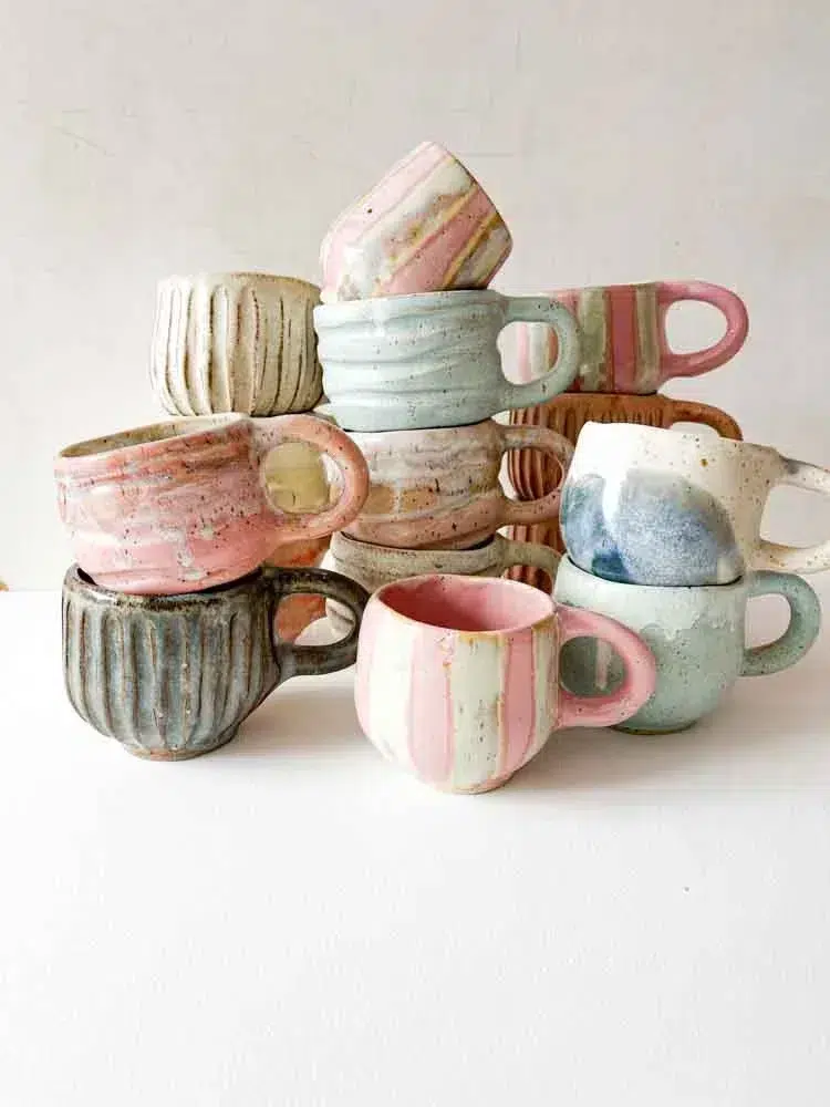 ceramic cup, ceramic cups, ceramic mug, cup with handle, cup without handle, espresso cup, cortado cup, cup, cups, remix by Sofia.