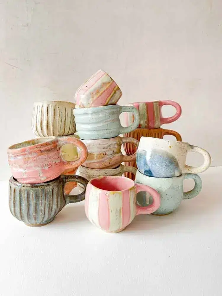 ceramic cup, ceramic cups, ceramic mug, cup with handle, cup without handle, espresso cup, cortado cup, cup, cups, remix by Sofia.