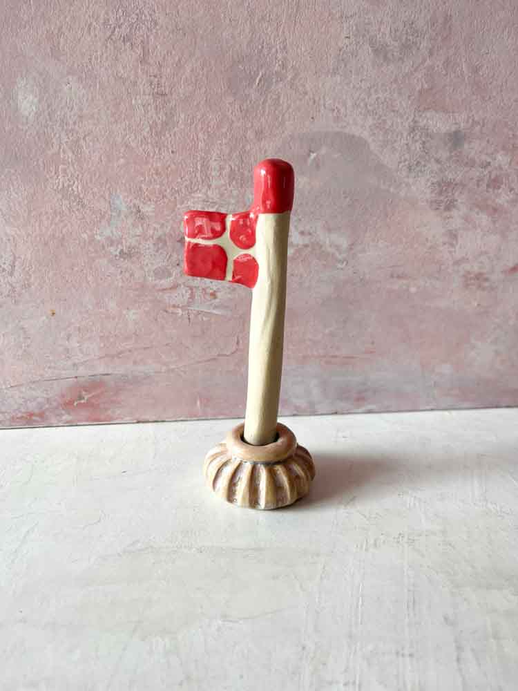 flag, ceramic flag, danish flag, mia lindbirk, remix by Sofia