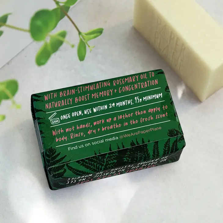 soap with rosemary