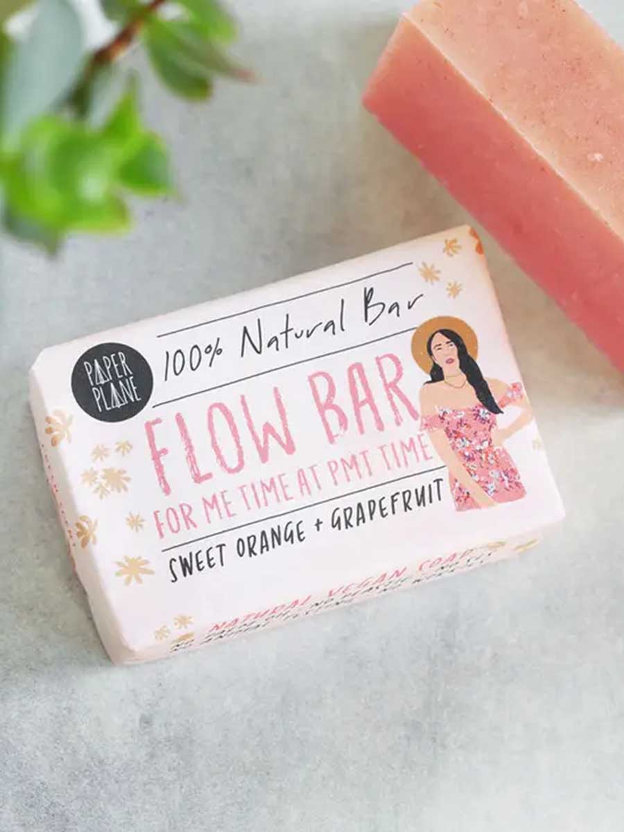 soap bar with orange