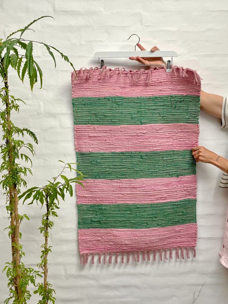 remix by sofie, bongusta, carpet, carpet, cotton carpet, interior design, striped carpet, chindi.