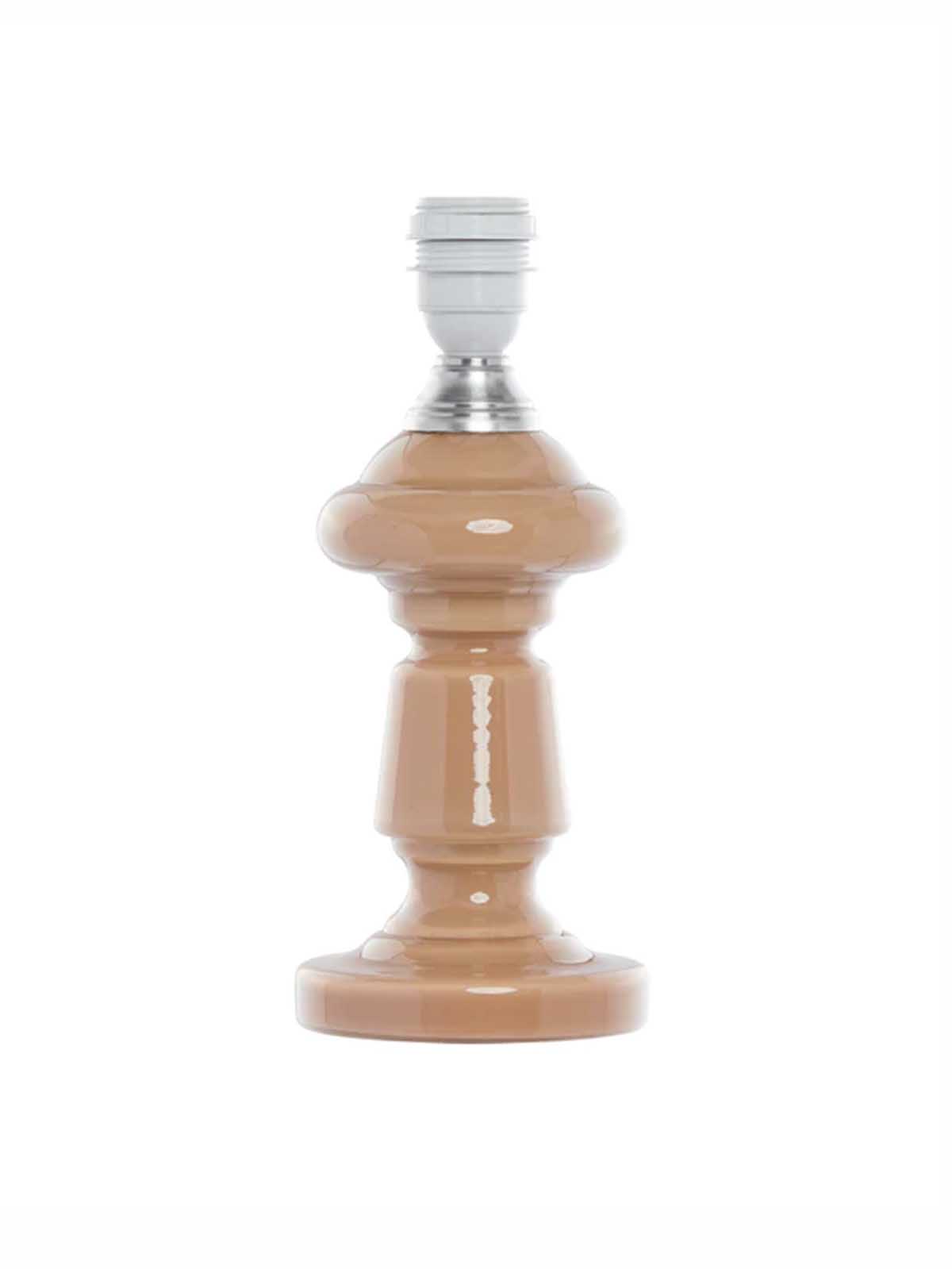 table lamp petro 2 pink rose lamps - cappuchino