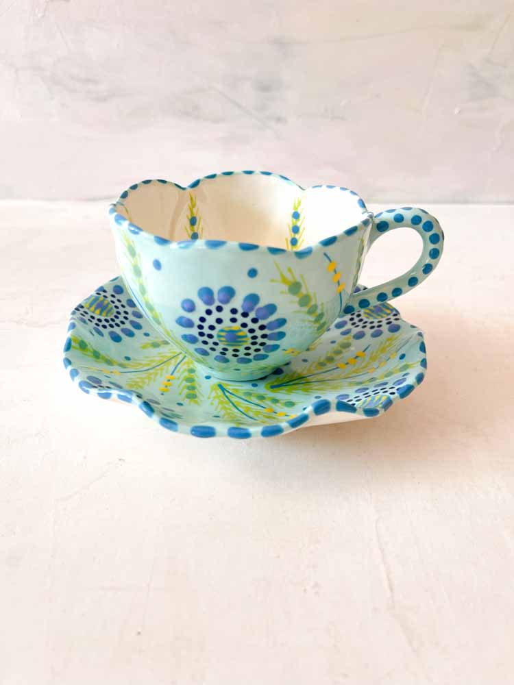 potterswork mahaba series, love series, drill cover, plates, bowls, small bowls, hand painted, pink, light yellow, potters work, remix by sofie, ceramics