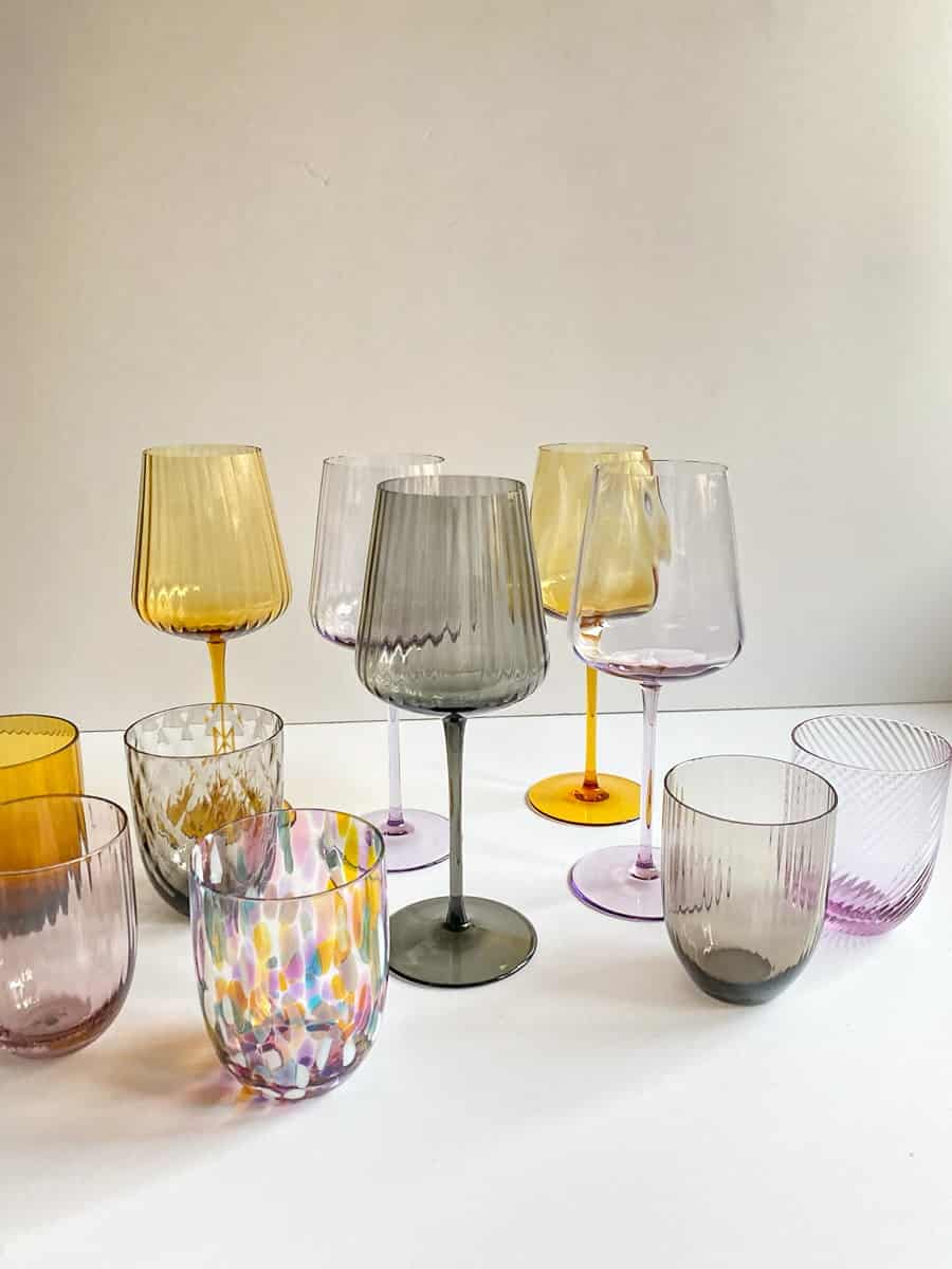 Remix by sofie, wine glasses, red wine glasses, mouth-blown glasses, table setting