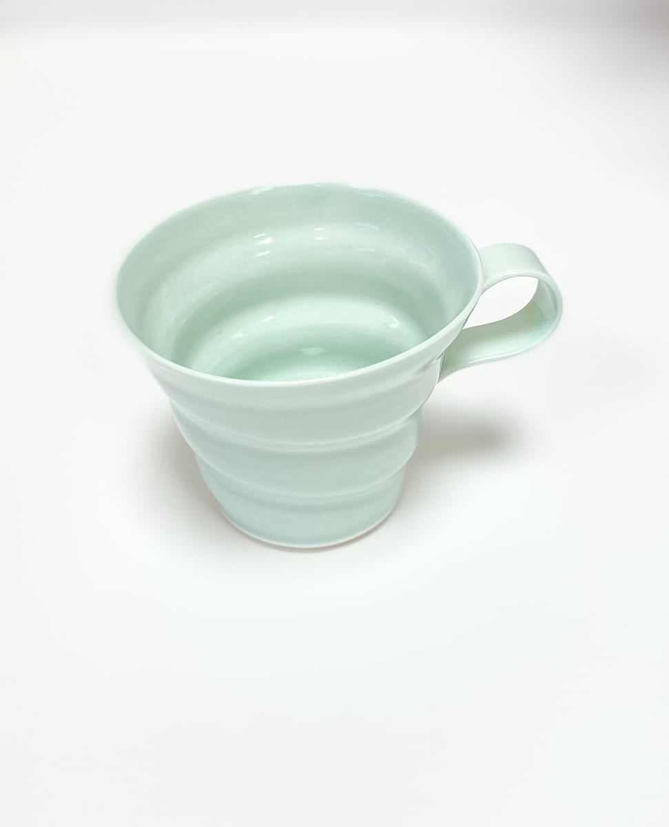 rikke maglesen ceramics, porcelain cup, coffee cup, cup, pastel-colored cup, coffee cup, tea cup.