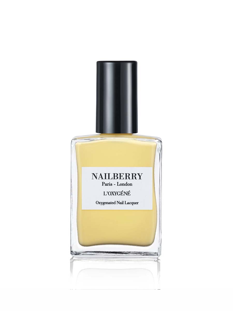 yellow nail polish nailberry