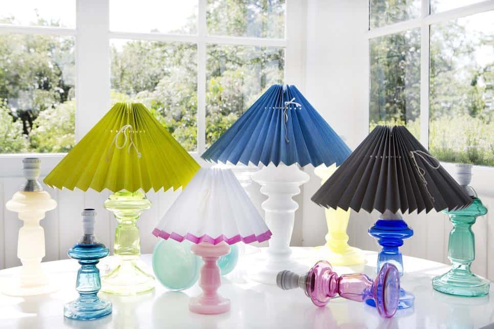 pink rose lamps