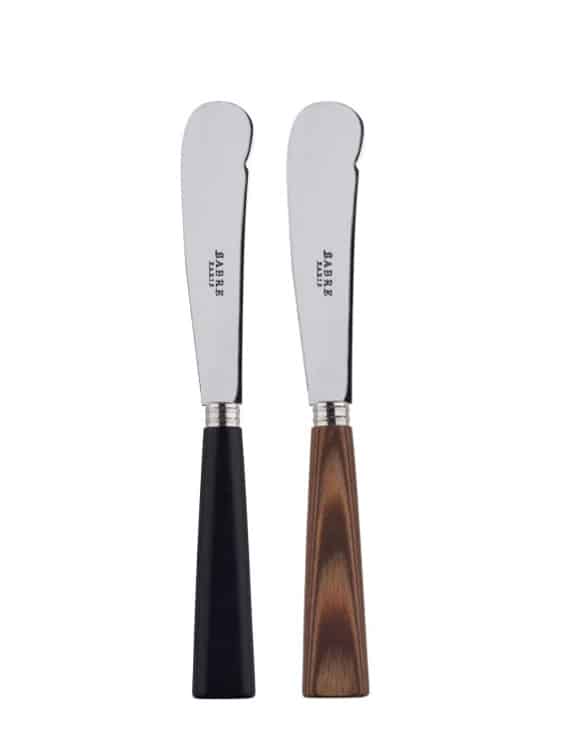 remix by sofie, sabre, French cutlery, French design, cutlery, kitchen, table setting, serving, butter knife, cutlery with wooden handle.