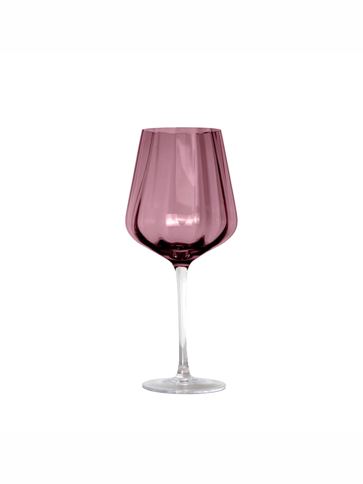 plum colored wine glass, wine glass in topaz, meadow, danish design, wine glass, red wine glass, white wine glass, spectrum, remix by sofie, mouth blown glass, table cover, tableware