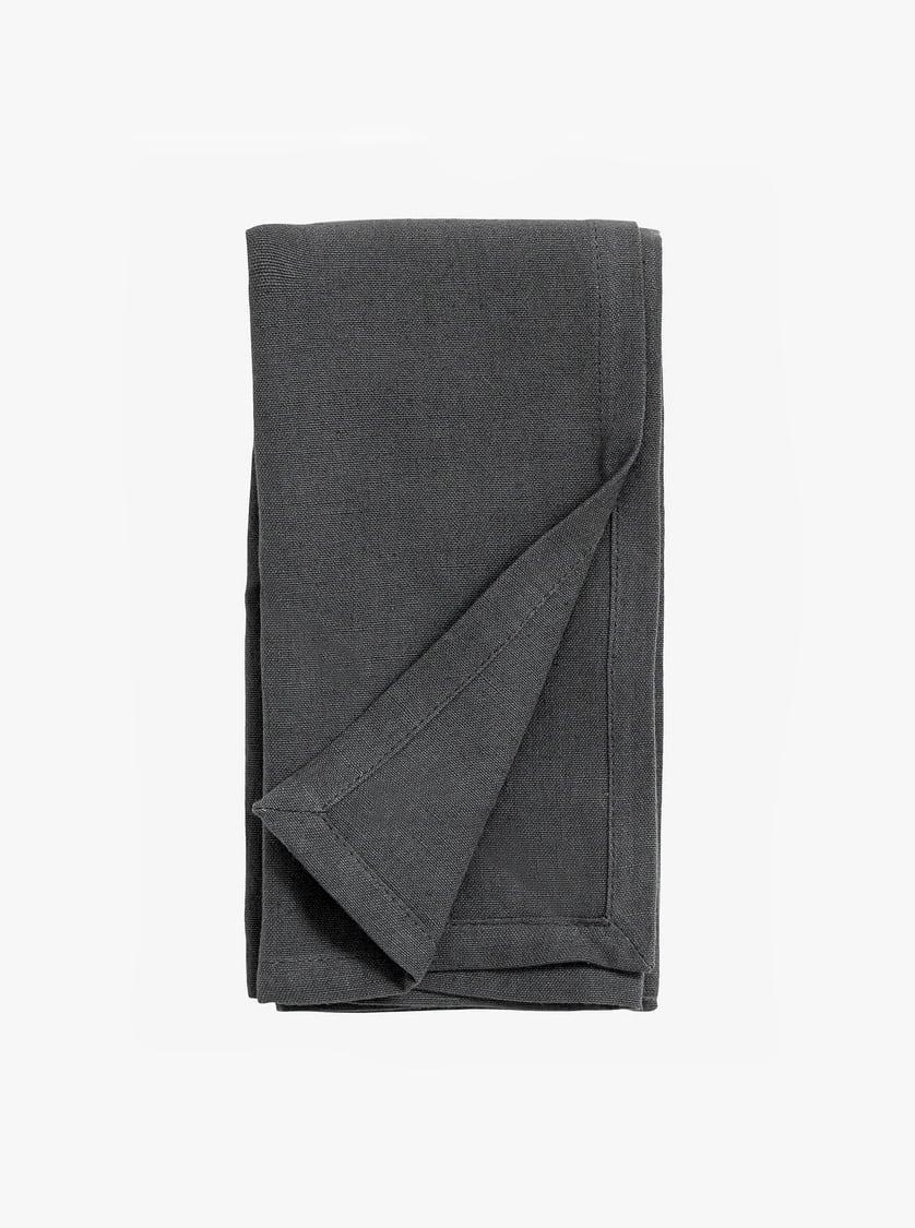 northern fabric napkin in grey