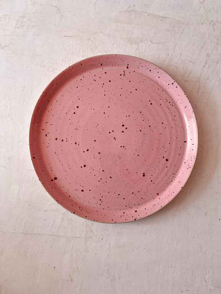 handmade lunch plates in ceramics