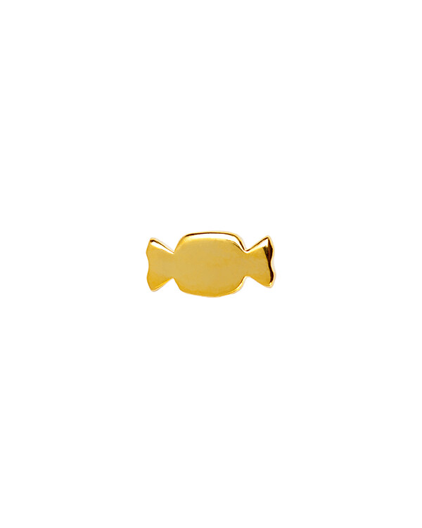 LULU COPENHAGEN, jewelry, earrings, earpiece gold caramel, remix by Sofia