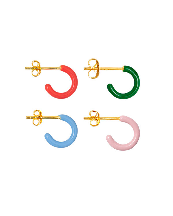 LULU COPENHAGEN, jewelry, earrings, hoops, remix by Sofia