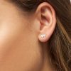 LULU COPENHAGEN, jewelry, earrings, earrings, silver hearts, remix by Sofia