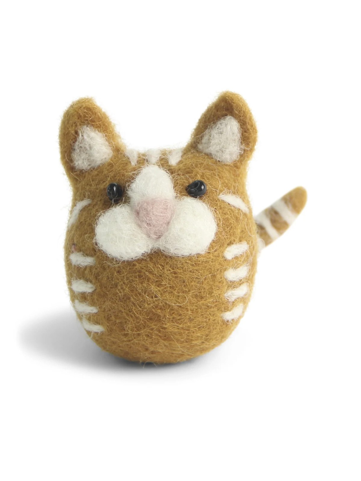remix by sofie, grit and grit, fair trade, felt, felt ornaments, felt cat, cat in felt, cat