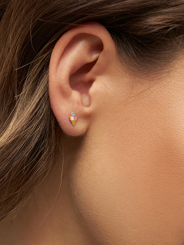 LULU COPENHAGEN, jewelry, earrings, earring sisvaffel, remix by Sofia