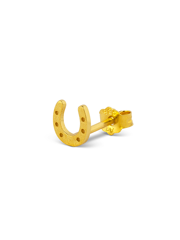 LULU COPENHAGEN, jewelry, earrings, earrings, horseshoe gold, remix by Sofia