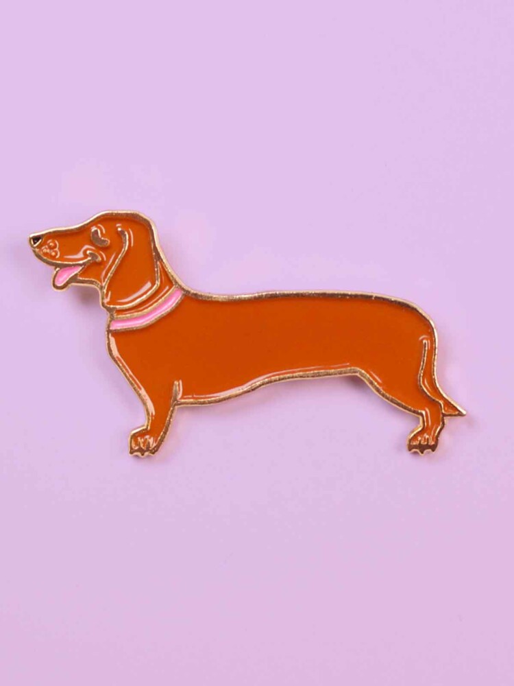 dachshunds pin for bags and jackets from French cou cou suzette