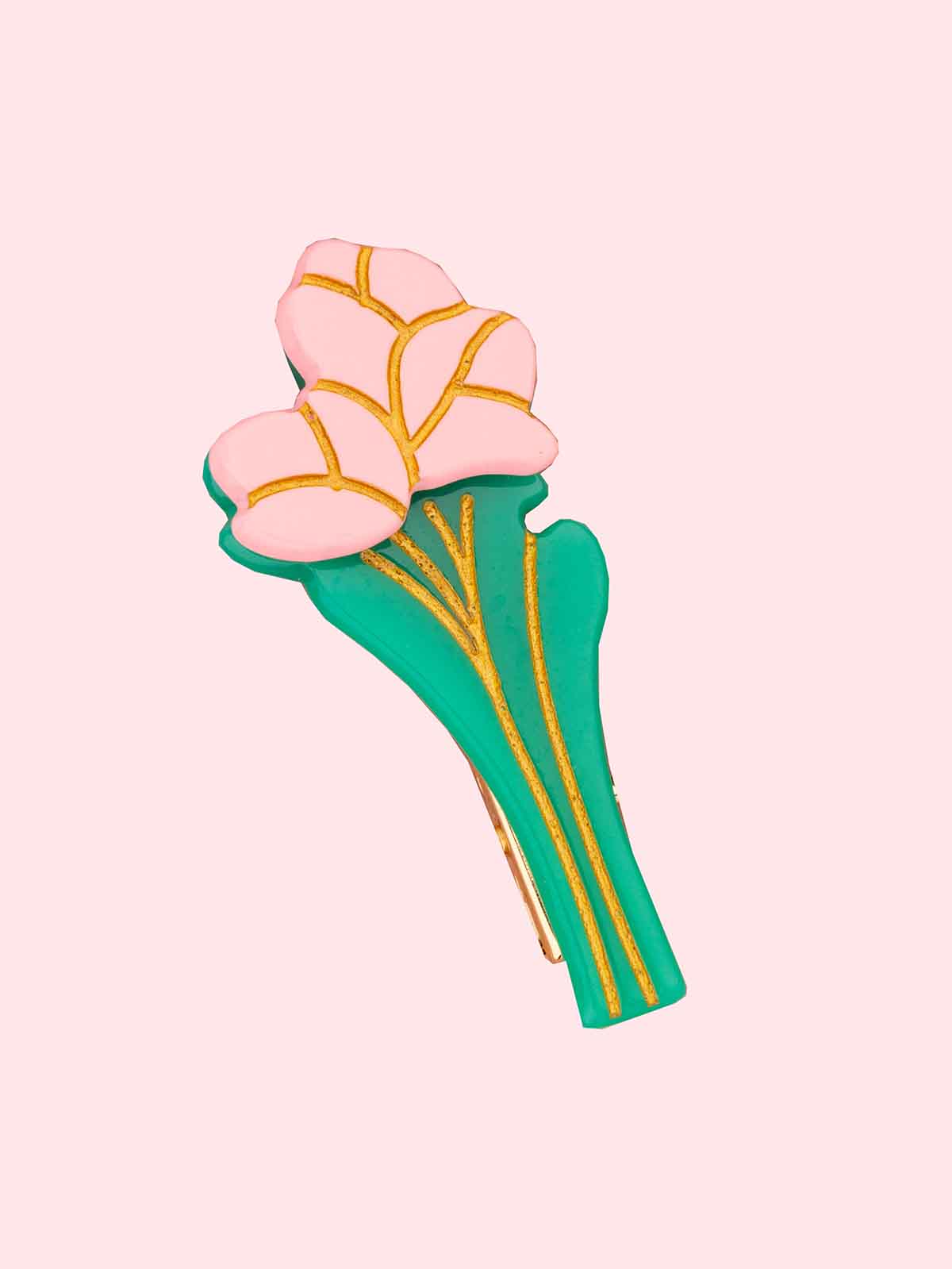 hairpin cou cou suzette - flowers tulip in pink