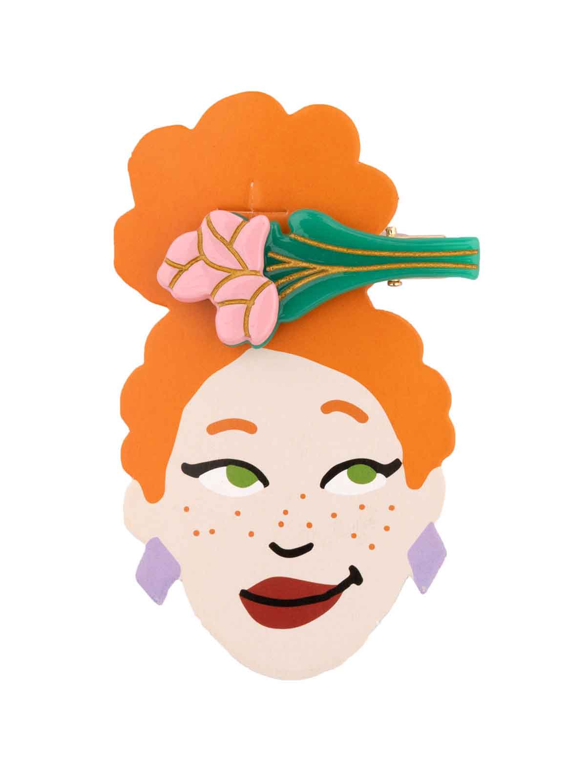 hairpin cou cou suzette - flowers tulip pink