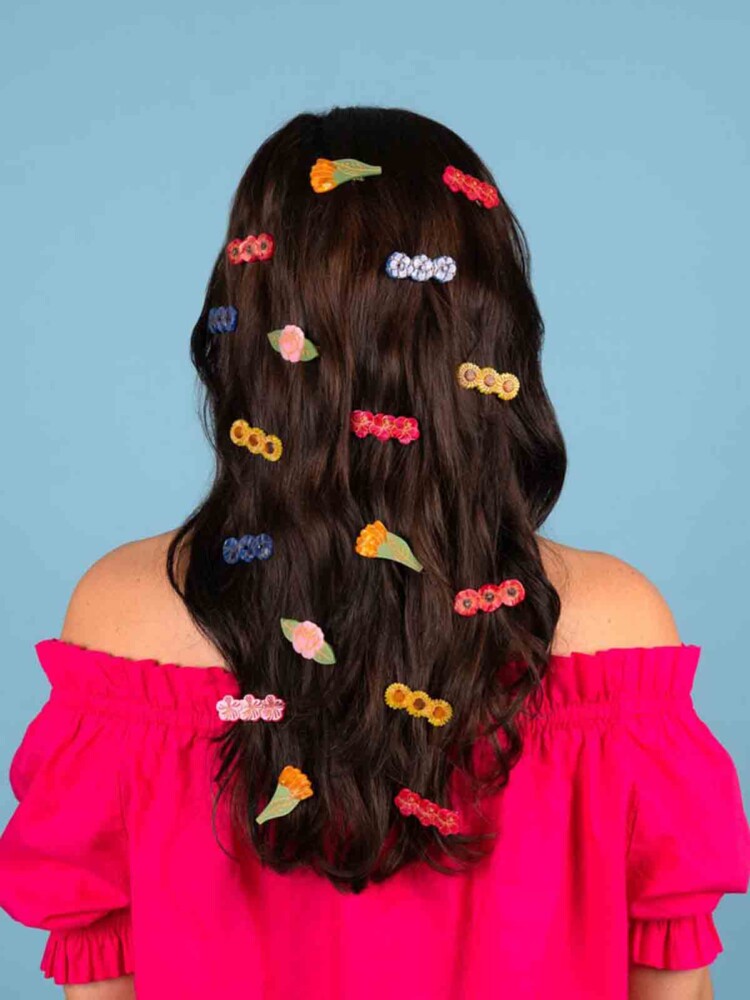 hairpin cou cou suzette - flowers