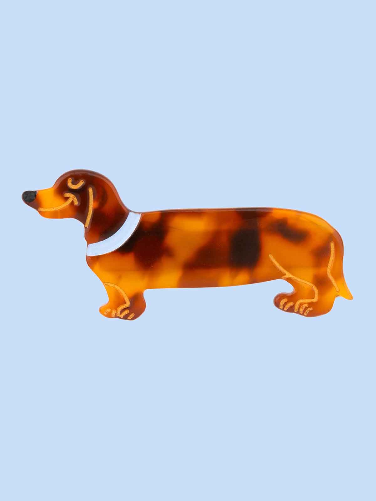 hairpin cou cou suzette - dachshund