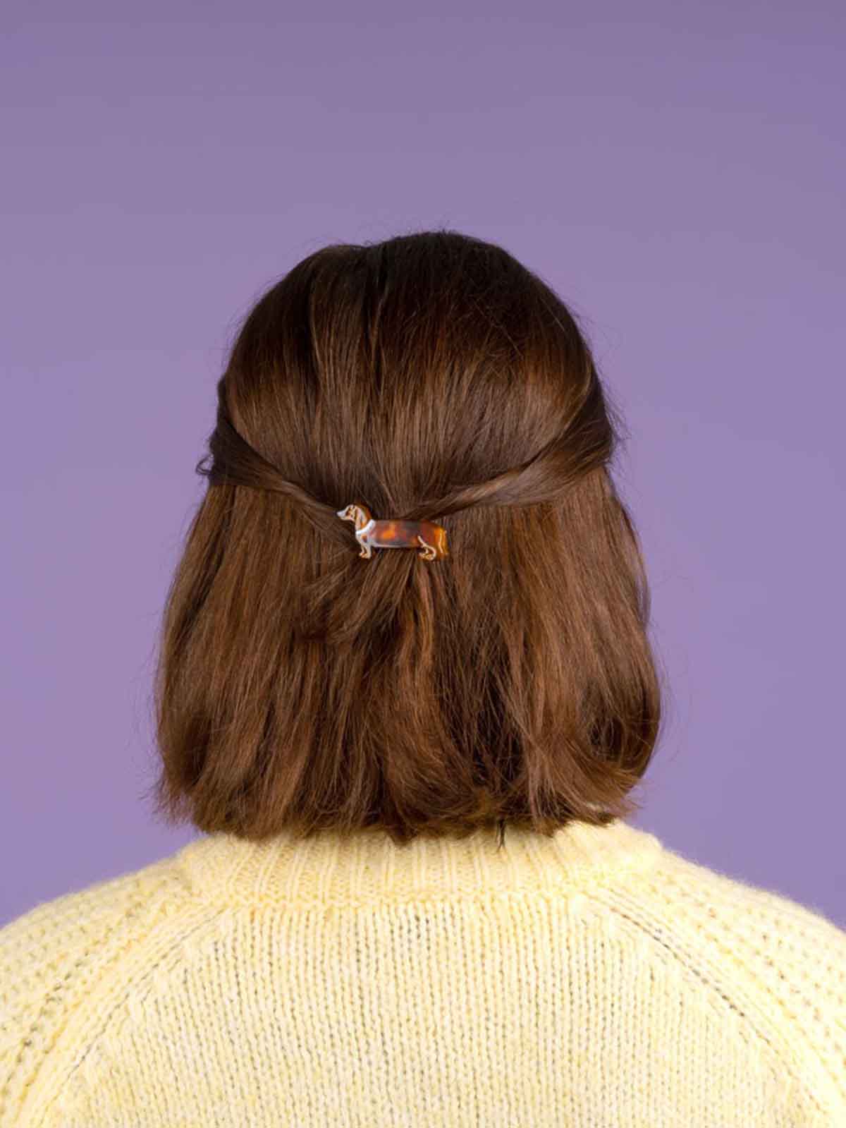 hairpin cou cou suzette - dachshund
