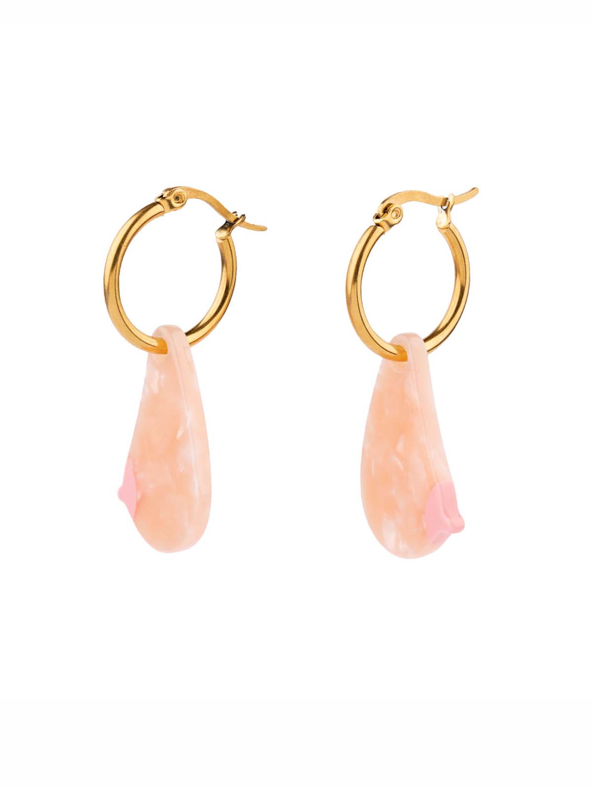 Earrings with breasts cou cou suzette