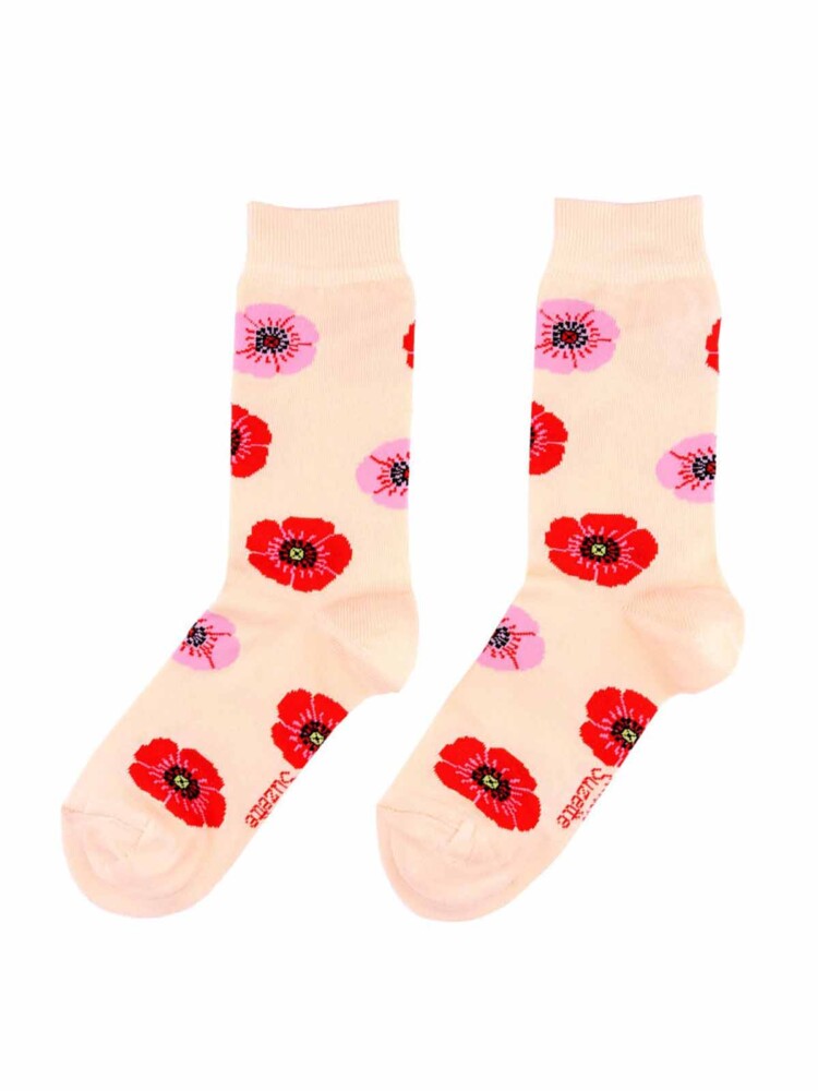 stockings with poppies cou cou suzette