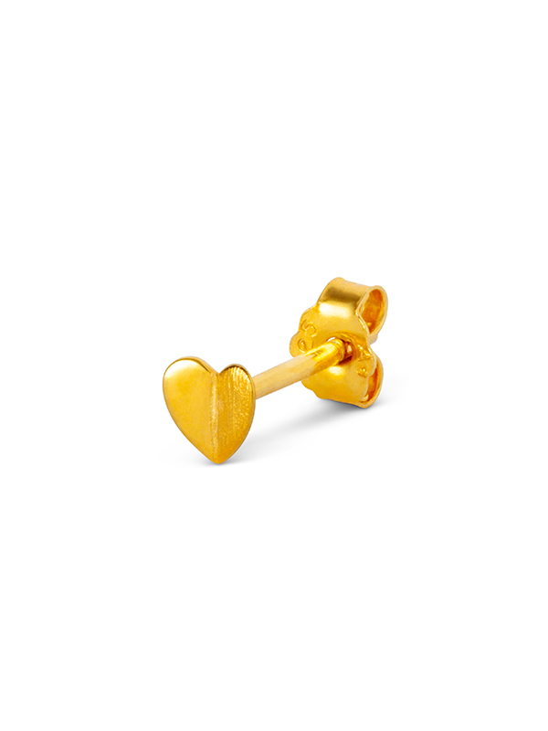 LULU COPENHAGEN, jewelry, earrings, earrings, gold heart, remix by Sofia